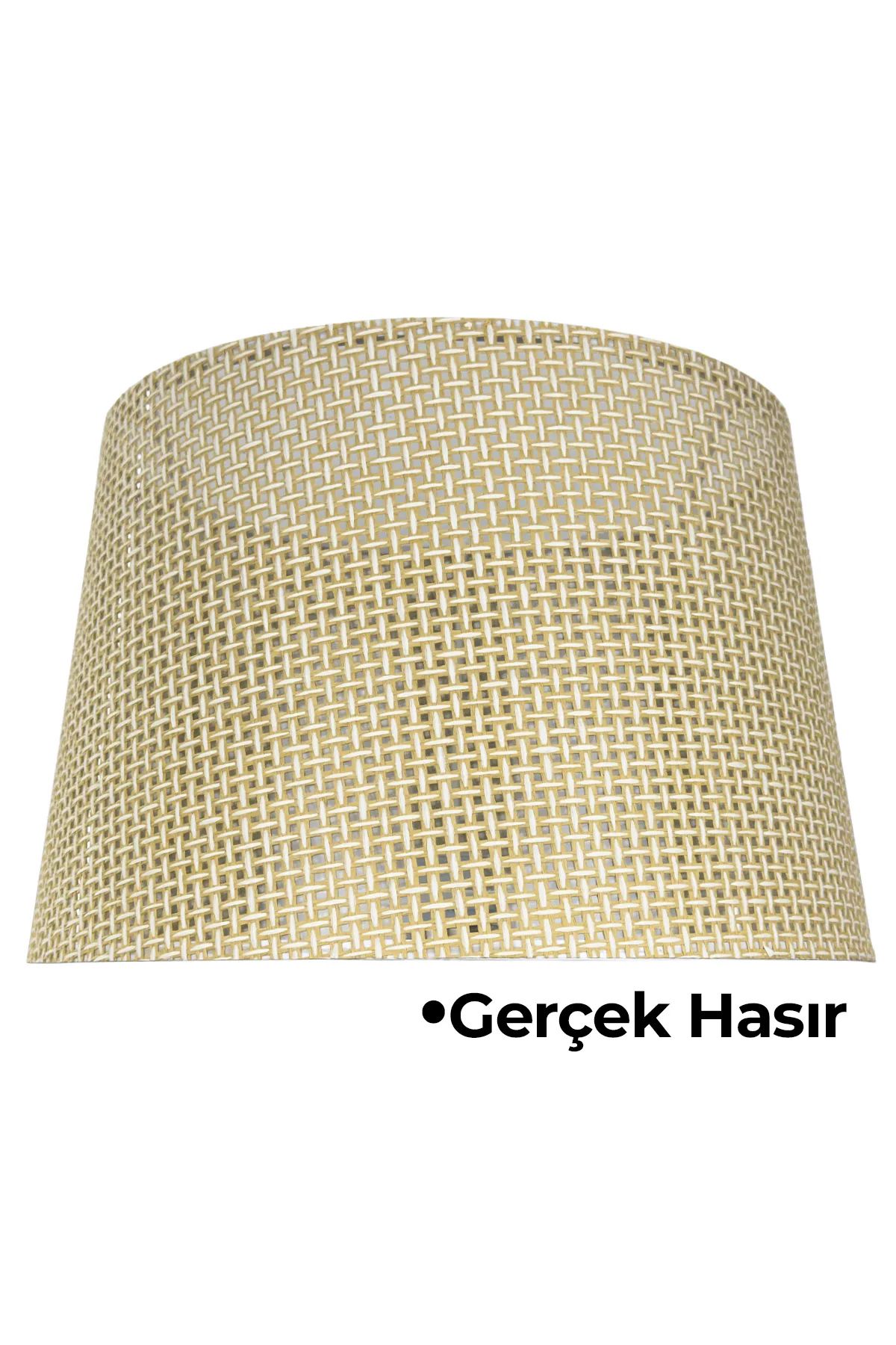BBY HOME & DESIGN LAMBADER ŞAPKASI ,MODERN,HASIR,RATTAN,JOSE MODEL