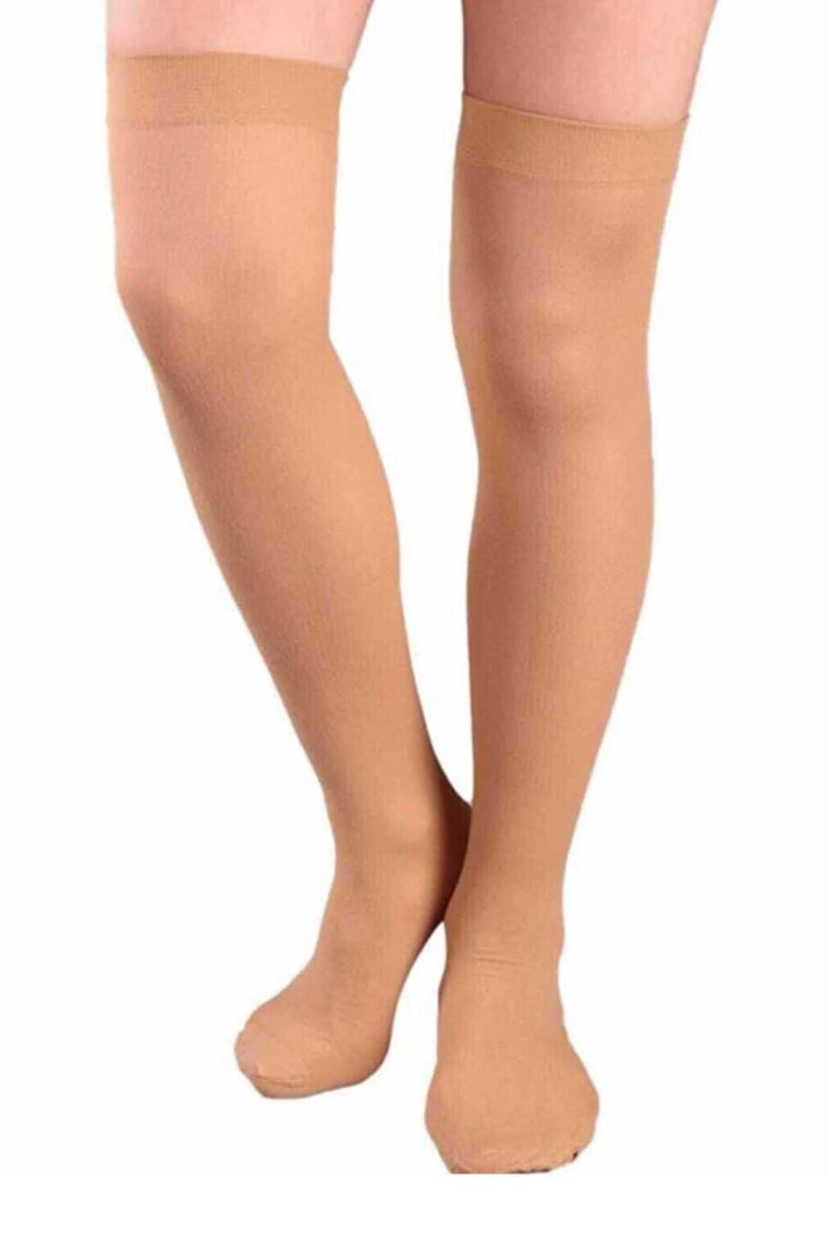 Shop58 Mus Kaçmaz Lastikli Çorap 70 denye 38 Bronz