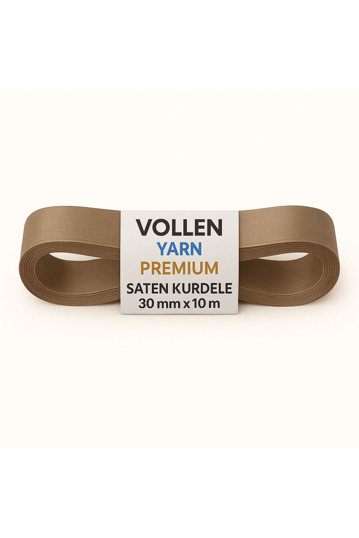 vollen yarn 30 mm 10 mt Saten Kurdele