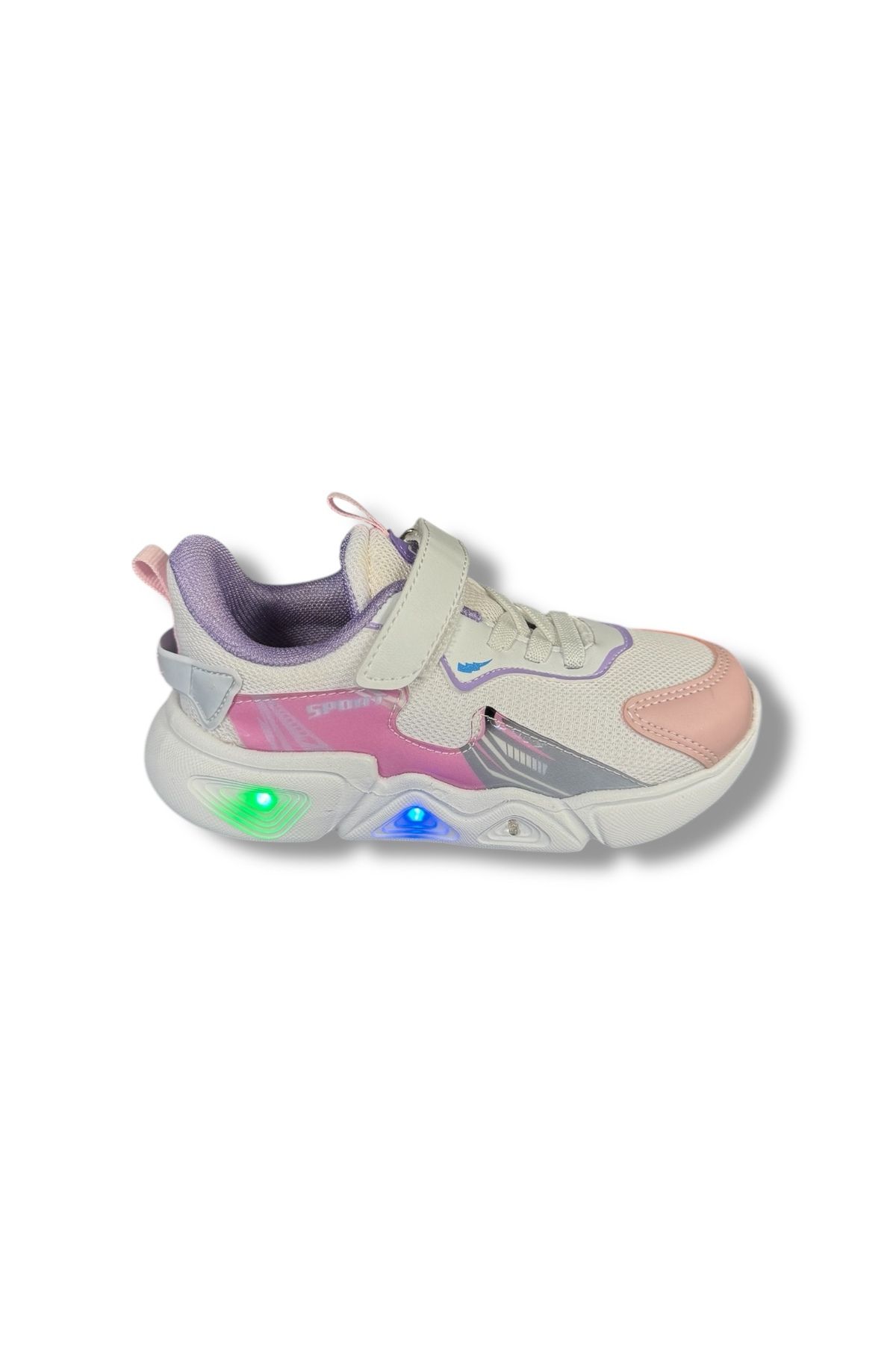 İdeal-Cool Ruby Booties Girl's Mesh Banded Lighted Patterned Daily Comfortable Sports Shoes 2