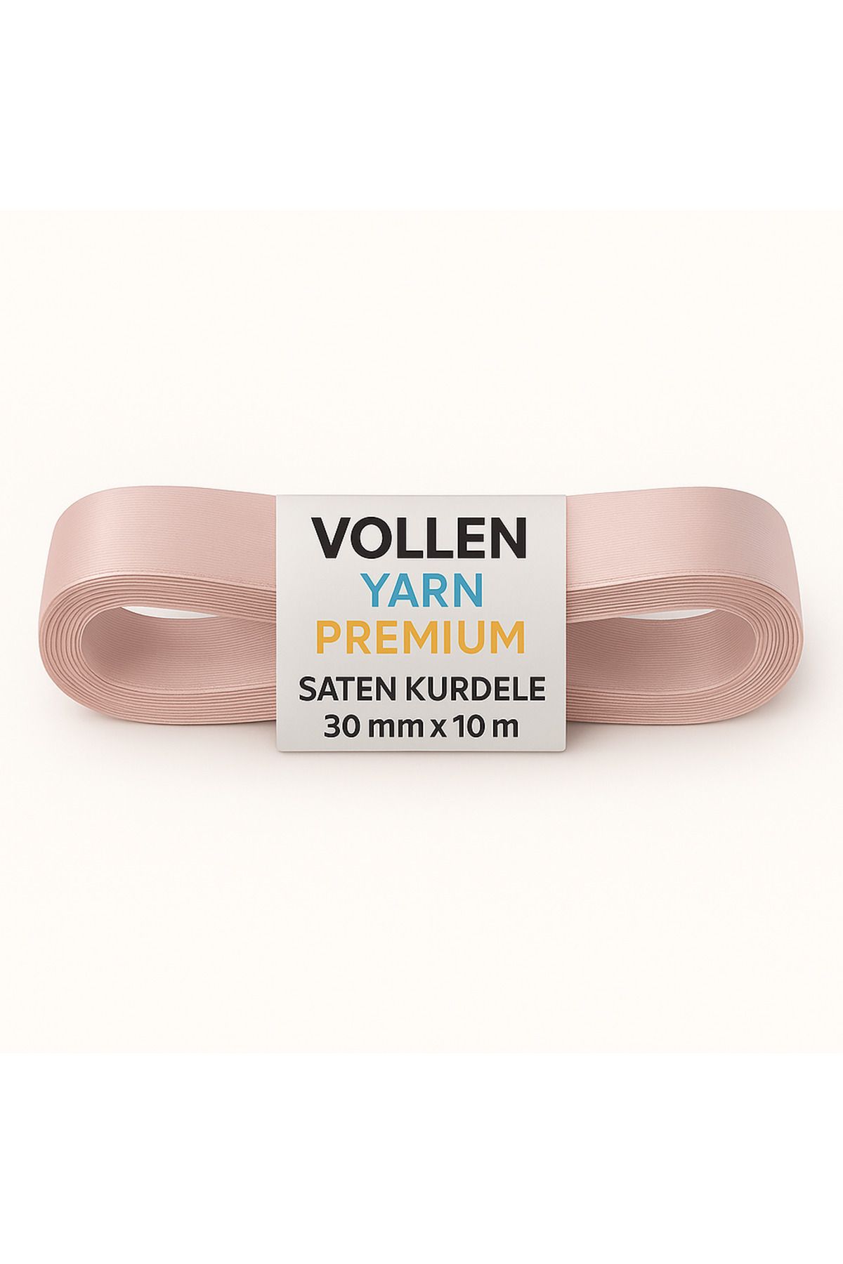vollen yarn 30 mm 10 mt Saten Kurdele