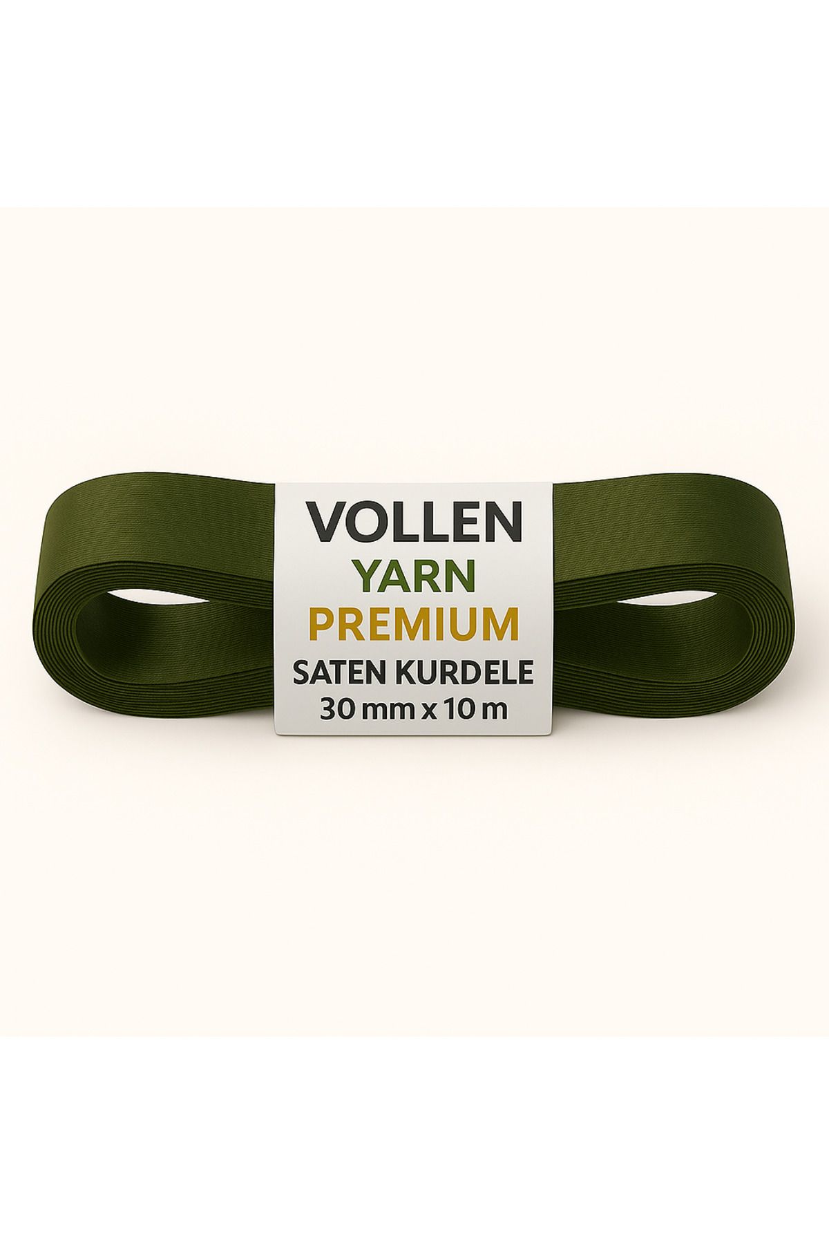 vollen yarn 30 mm 10 mt Saten Kurdele