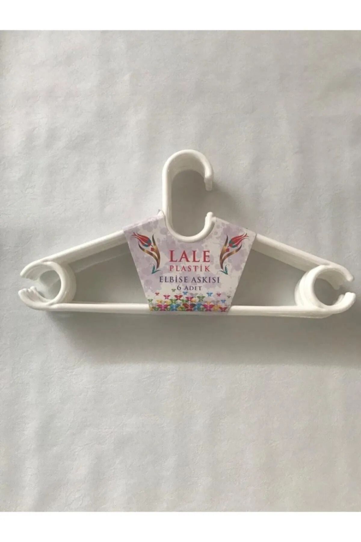 Shop58 Plastik Elbise Askısı 12 Li Hediye Çantam-L009
