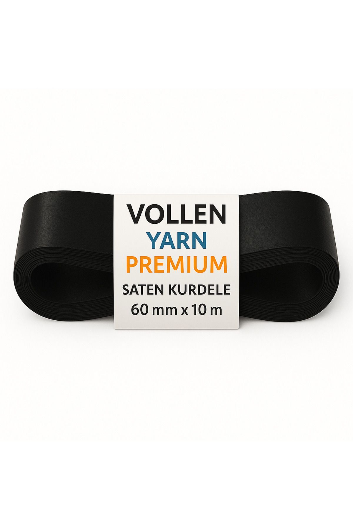 vollen yarn 60 mm 10 mt Saten Kurdele