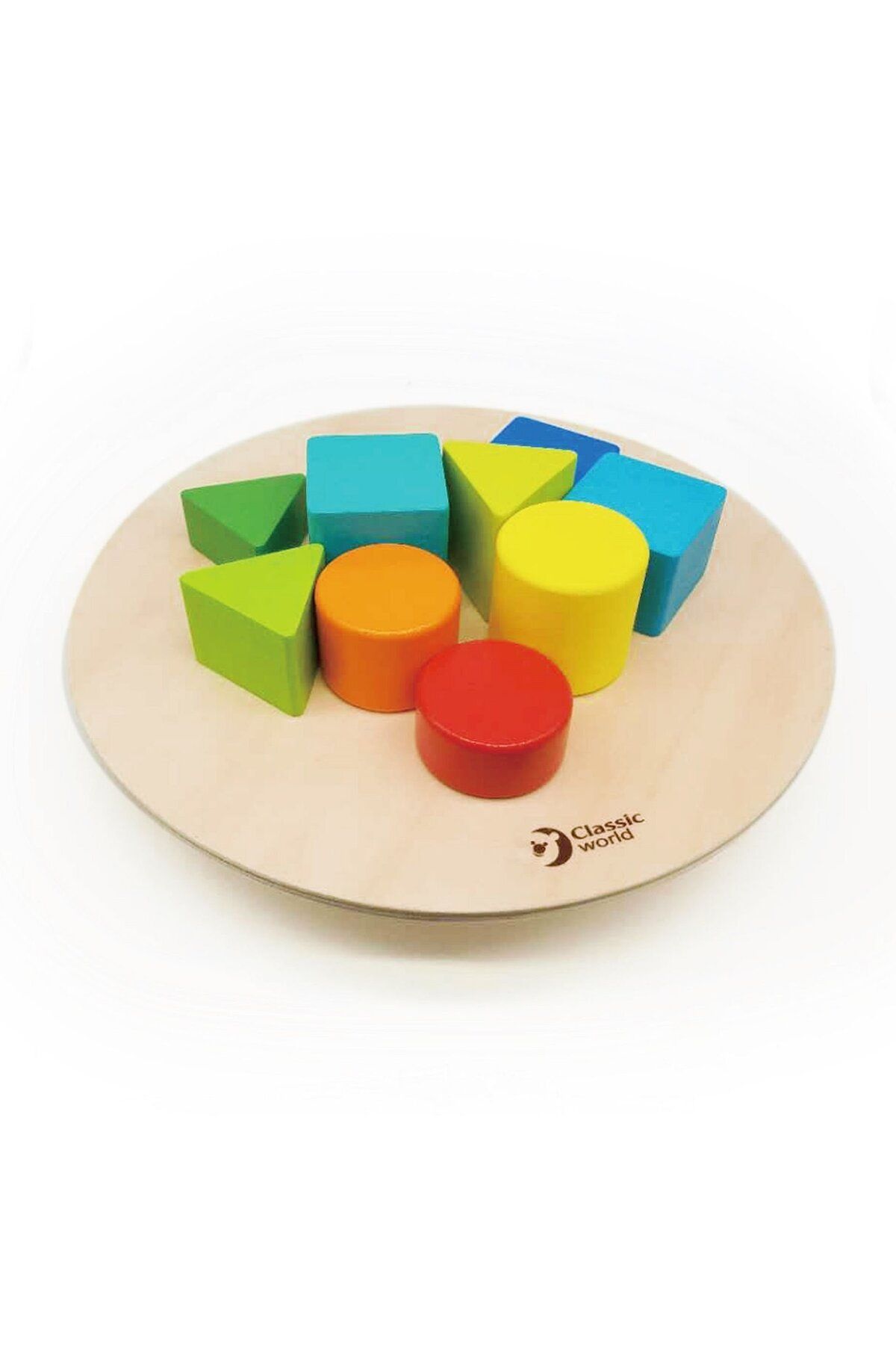 TimeStart Model World Ahşap Denge Oyunu Yuvarlak