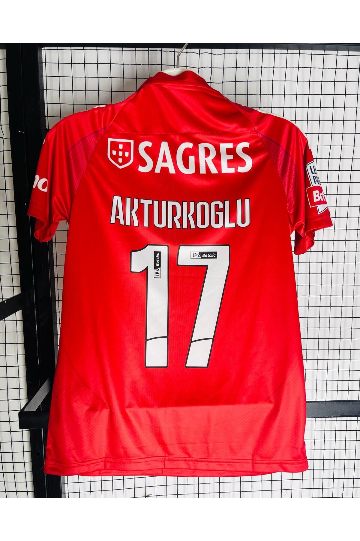 Lion Spor B'enfica 2024-25 Yeni Sezon K'erem A'ktürkoğlu İç Saha Forması(RED)