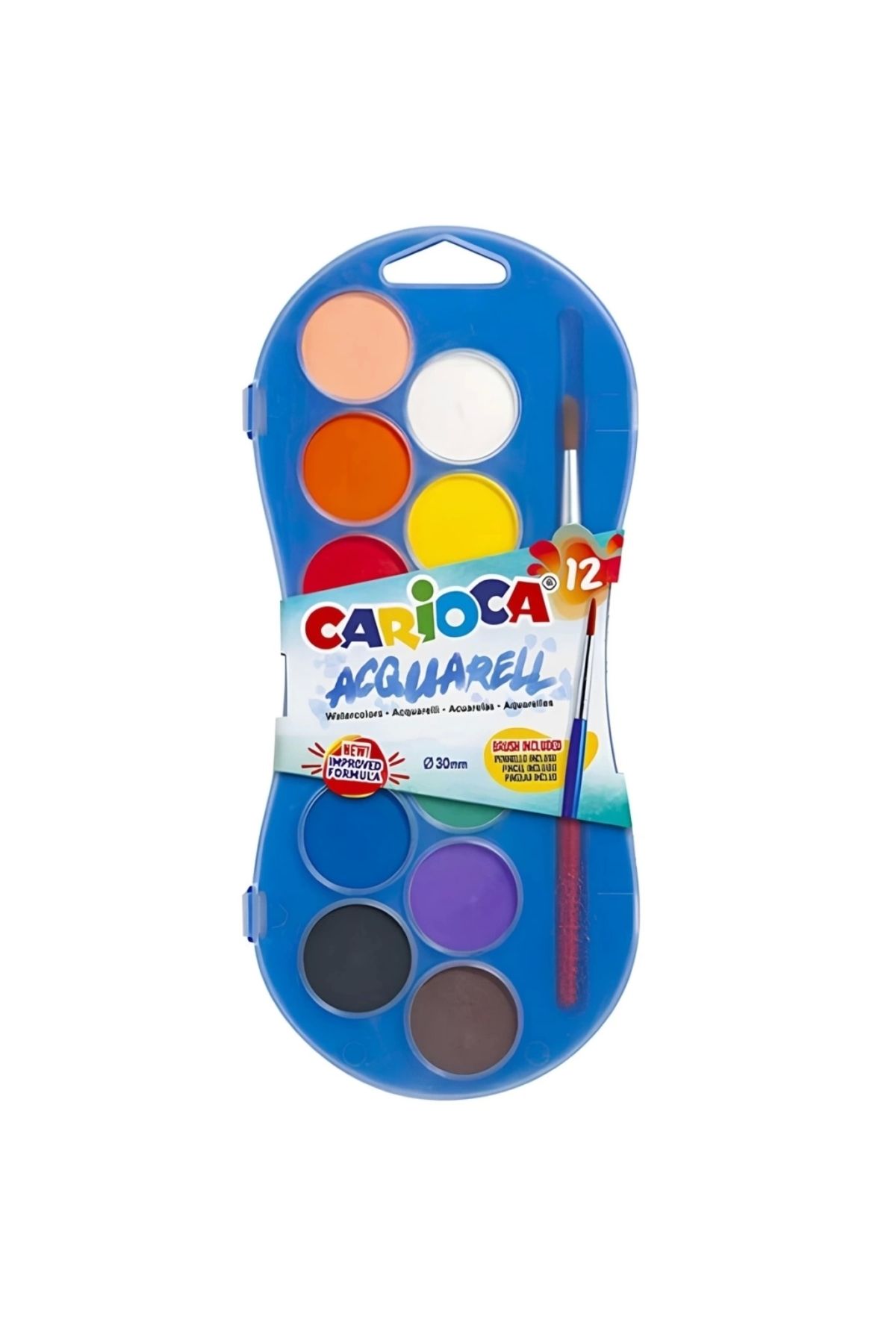 Eng Nessiworld Carioca Sulu Boya 30 mm 12 Renk