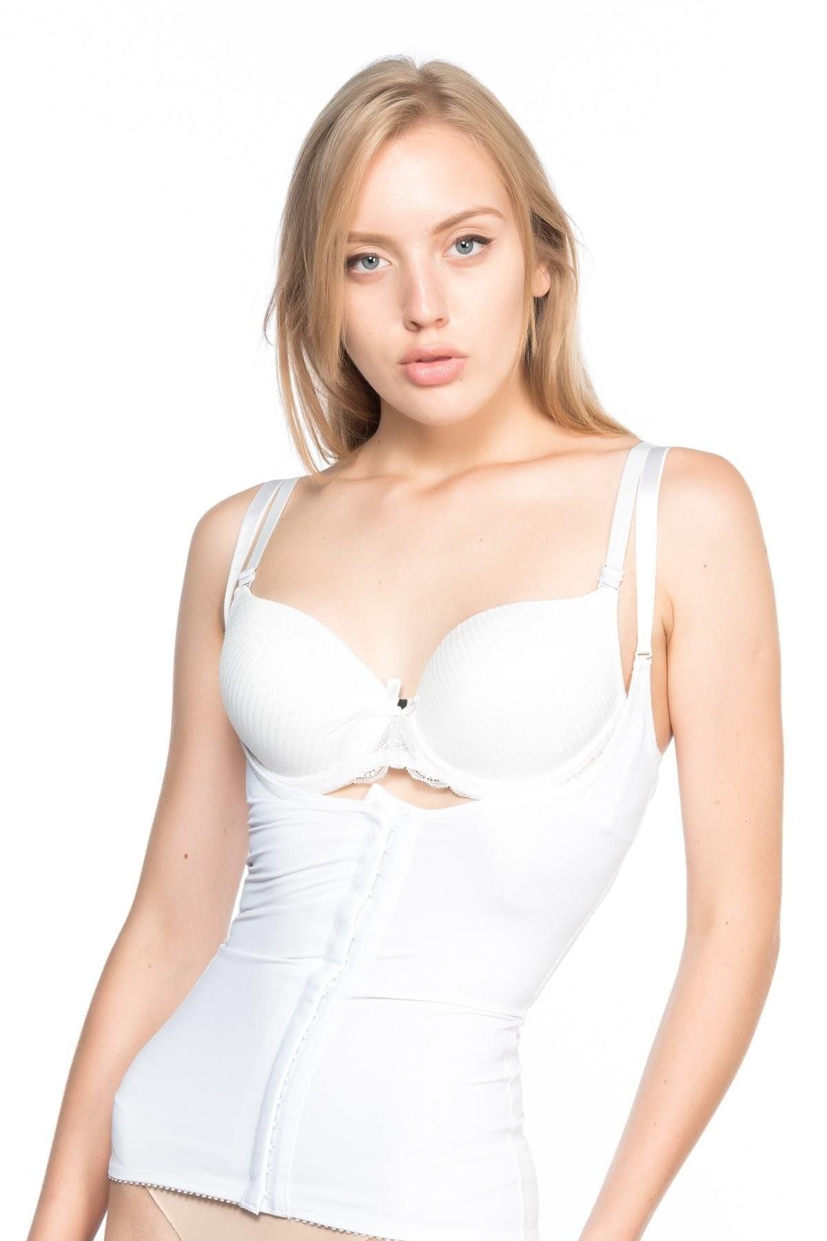 Beruflic BEYAZ MI Angel 2875 Göğüs Altı Bel Ve Basen Toparlayıcı Korse