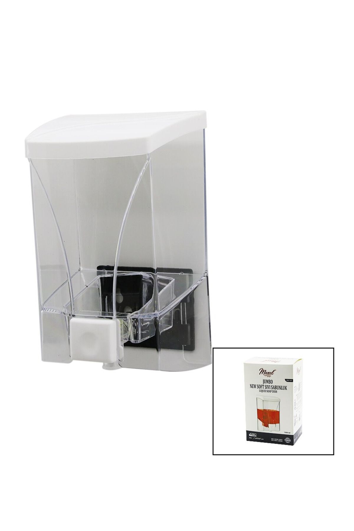 Shop58 Duvara Asılabilir Monteli Sıvı Sabunluk 1000 Ml. Hediye Çantam-Y-029
