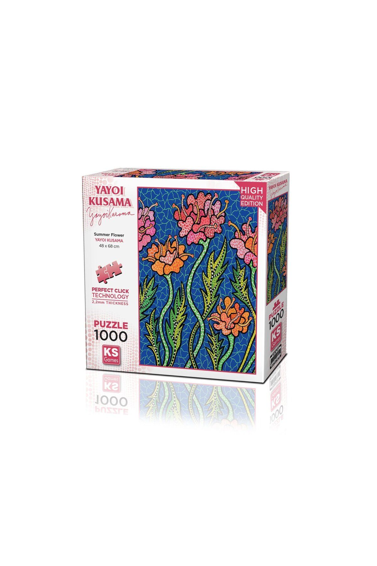 TimeStart * Puzzle 1000 Parça Yayoi Kusama Summer Flowers