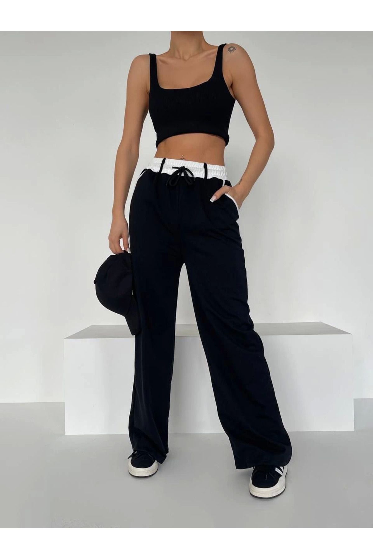 Shop58 Garnili bol paça pantolon