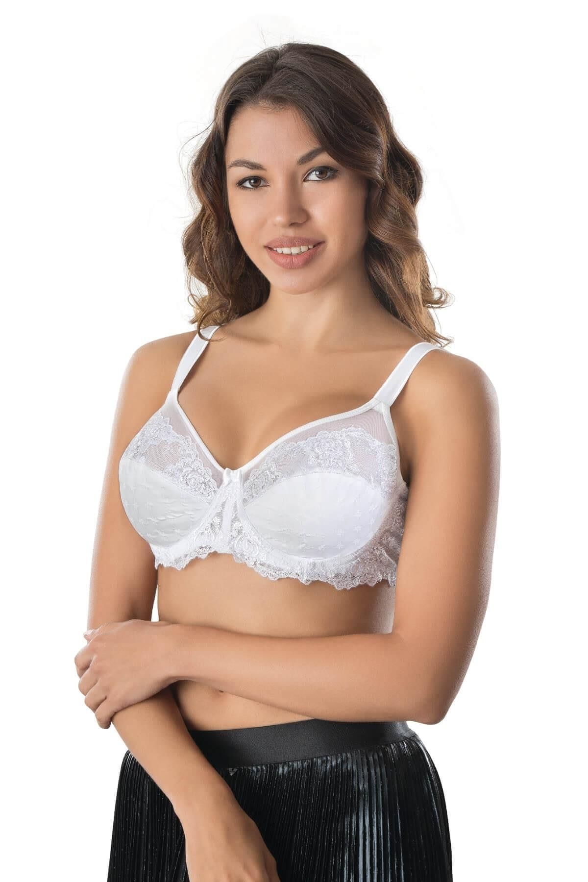 Beruflic BEYAZ MI Angel 170 C Balenli Brode Toparlayıcı Sütyen