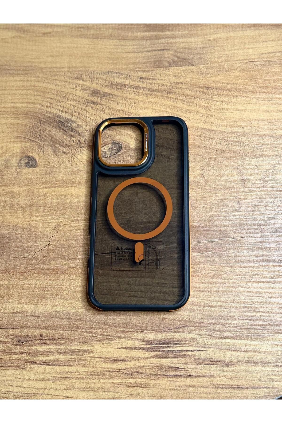 İBL AKSESUAR iPhone 16 Uyumlu Sert Mika SARARMAZ Magsafe İnce Fit Kılıf