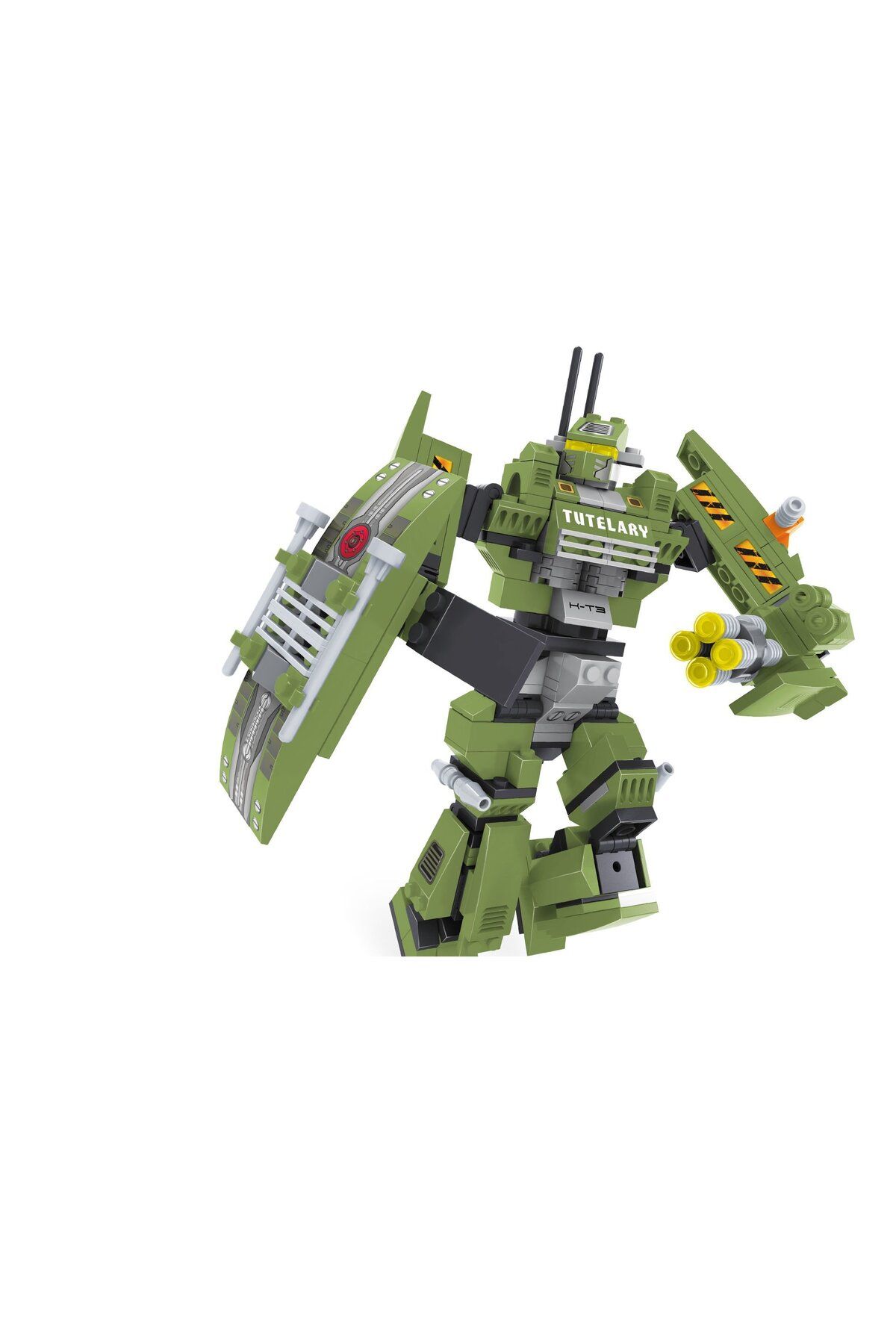 TimeStart 276 Parça Yeşil Robot
