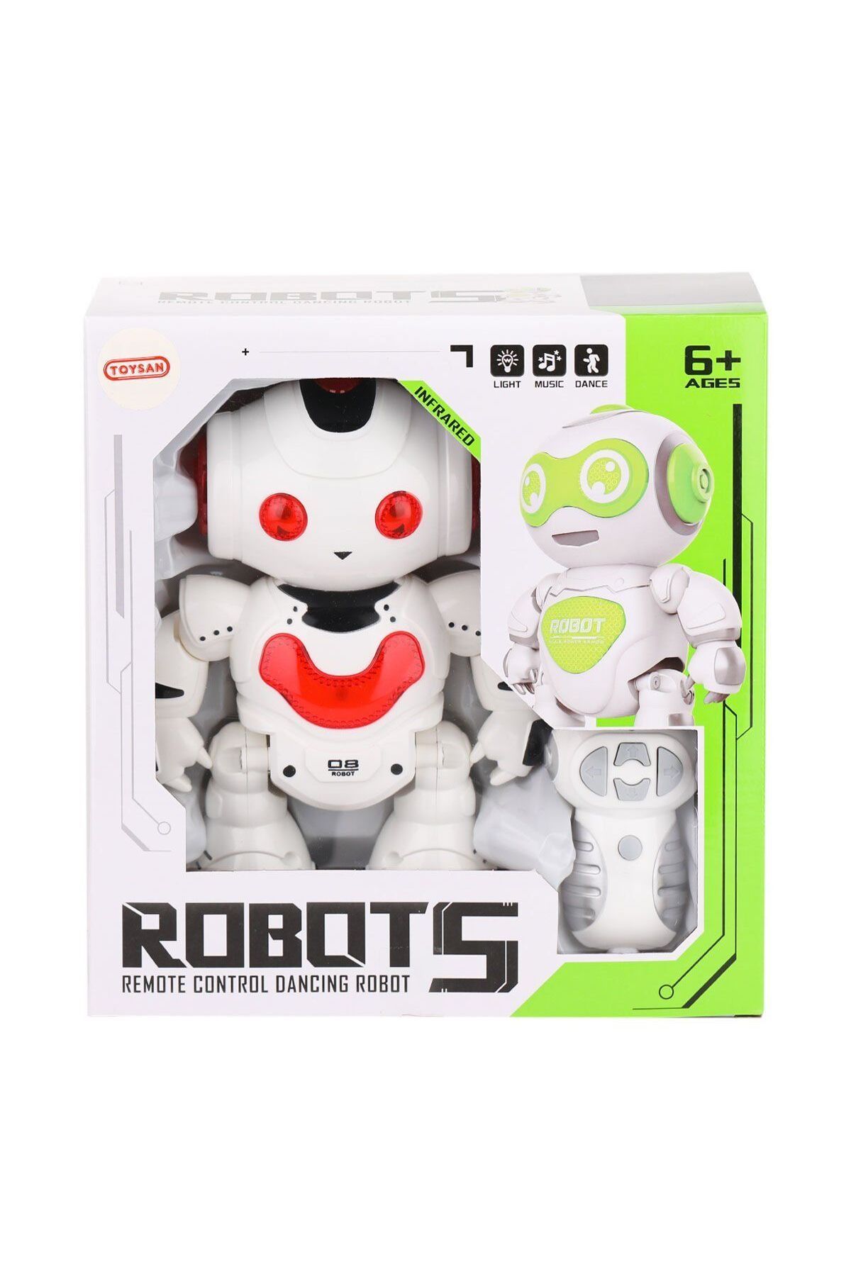 TimeStart J608-1 Kumandalı Dans Eden Robot -Toysan Oyuncak