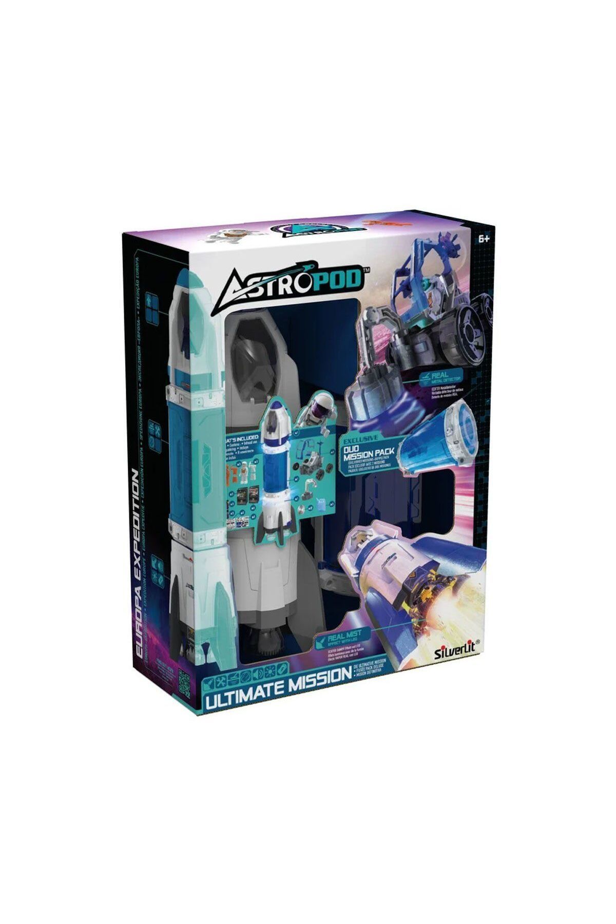 TimeStart SIL 80339 Silverlit Astropod Ana Mekik ve Metal Dedektör Aracı