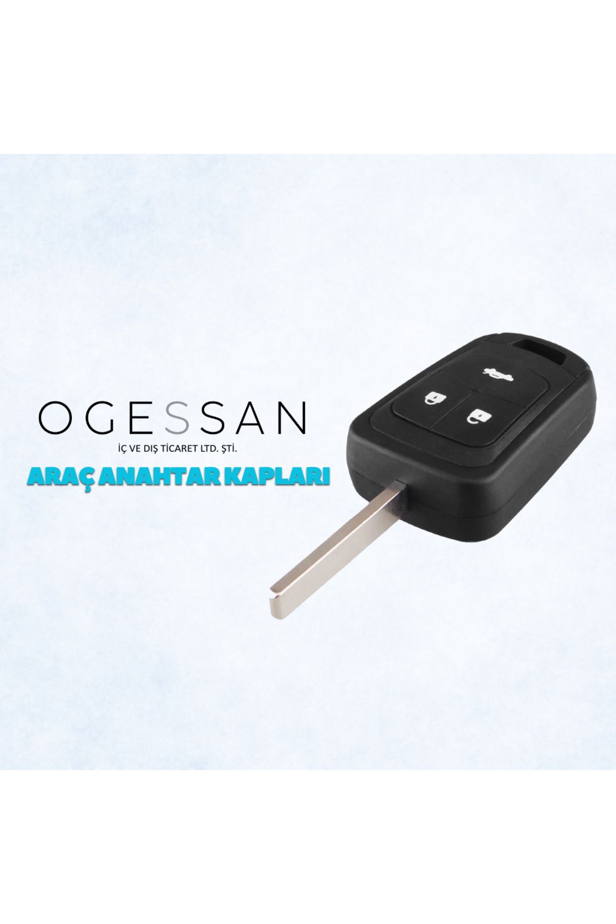 OGESSAN CHEVROLET 3 BUTON Anahtar Kabı Kumanda Kabı