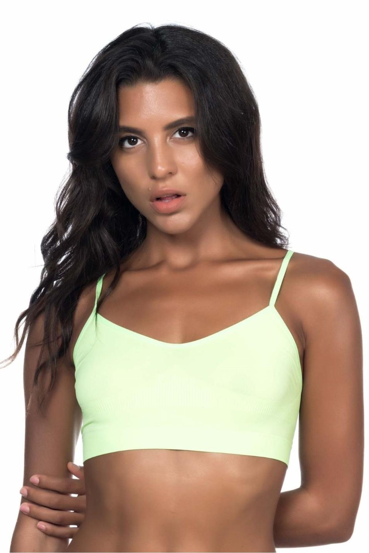 Beruflic YEŞİL MI Angel 4003 Soft İp Askı Büstiyer