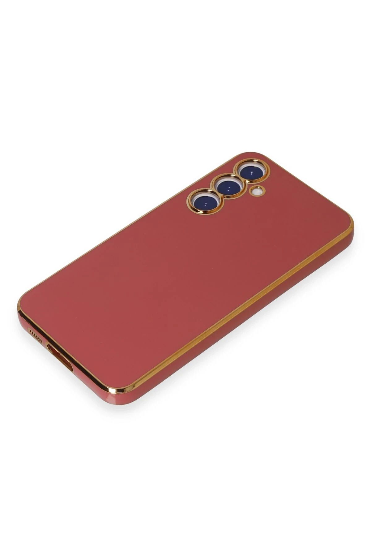 NewFace Samsung Galaxy S23 FE Kılıf Volet Silikon - Kırmızı SVLRS