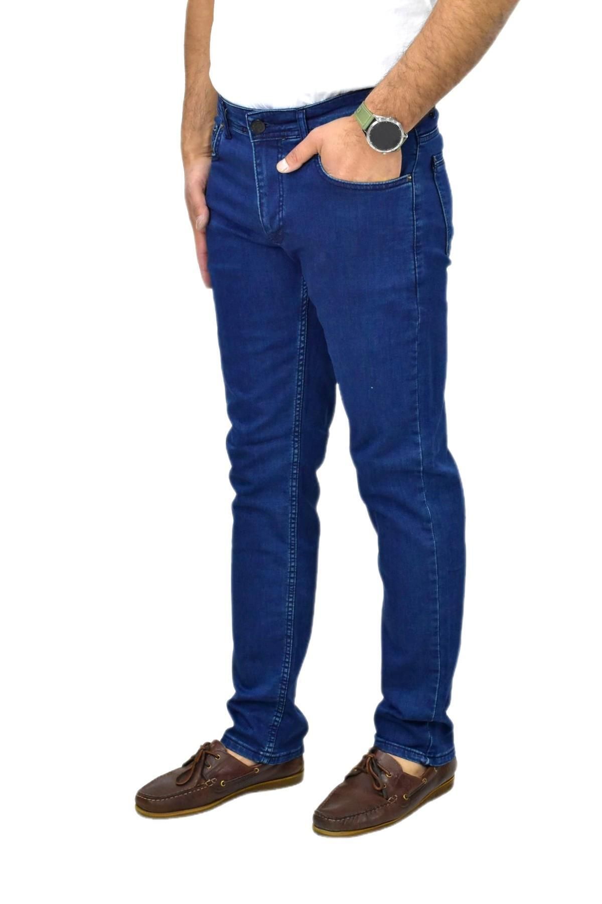 LOCUS JEANS Erkek Siyah Jeans Pantolon Regular Fitt 320 BGL-ST04490
