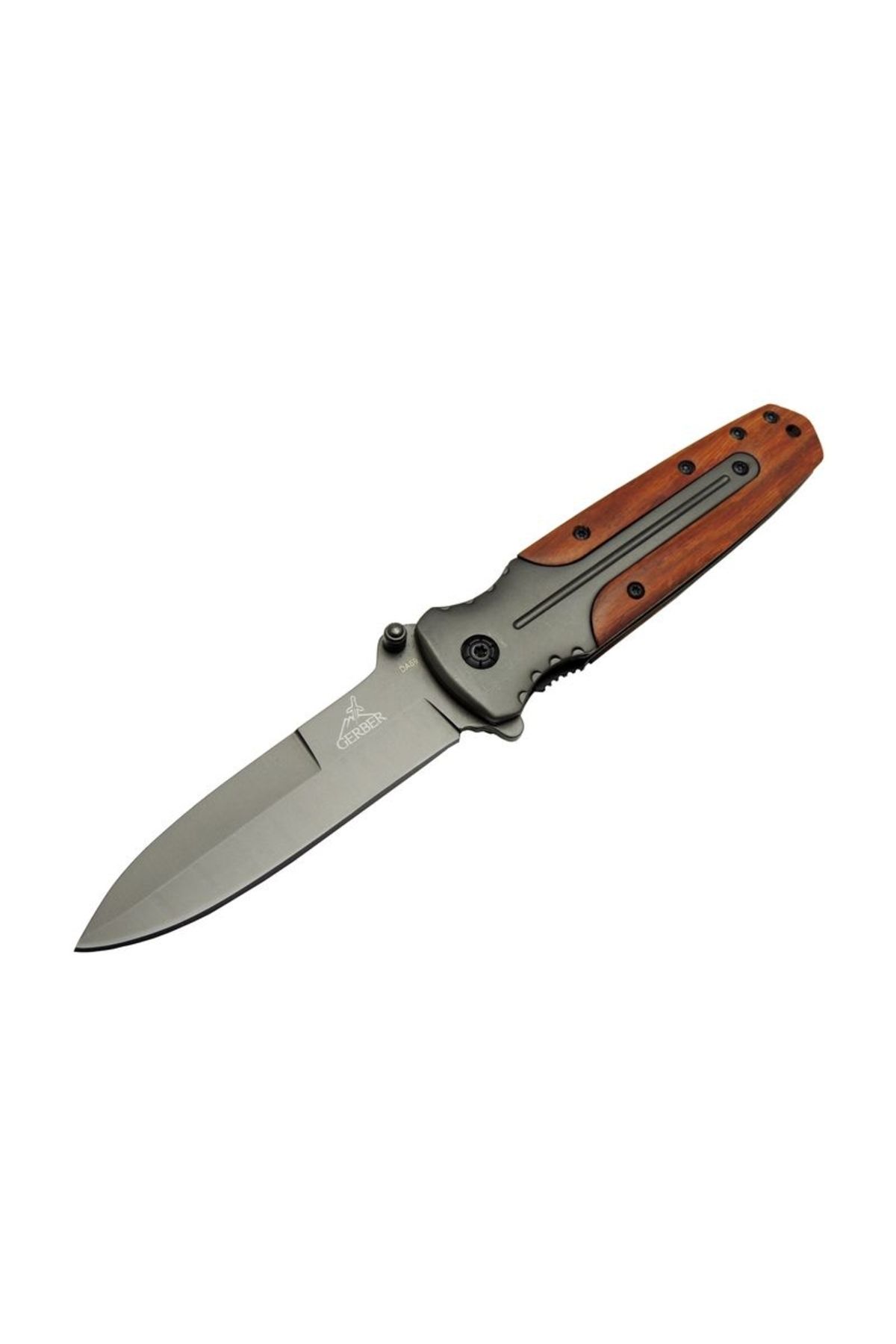 Easy Tedarik Gb Da59 Avcı Tip Kamp Çakısı 21 Cm - Metal & Ahşap Sap