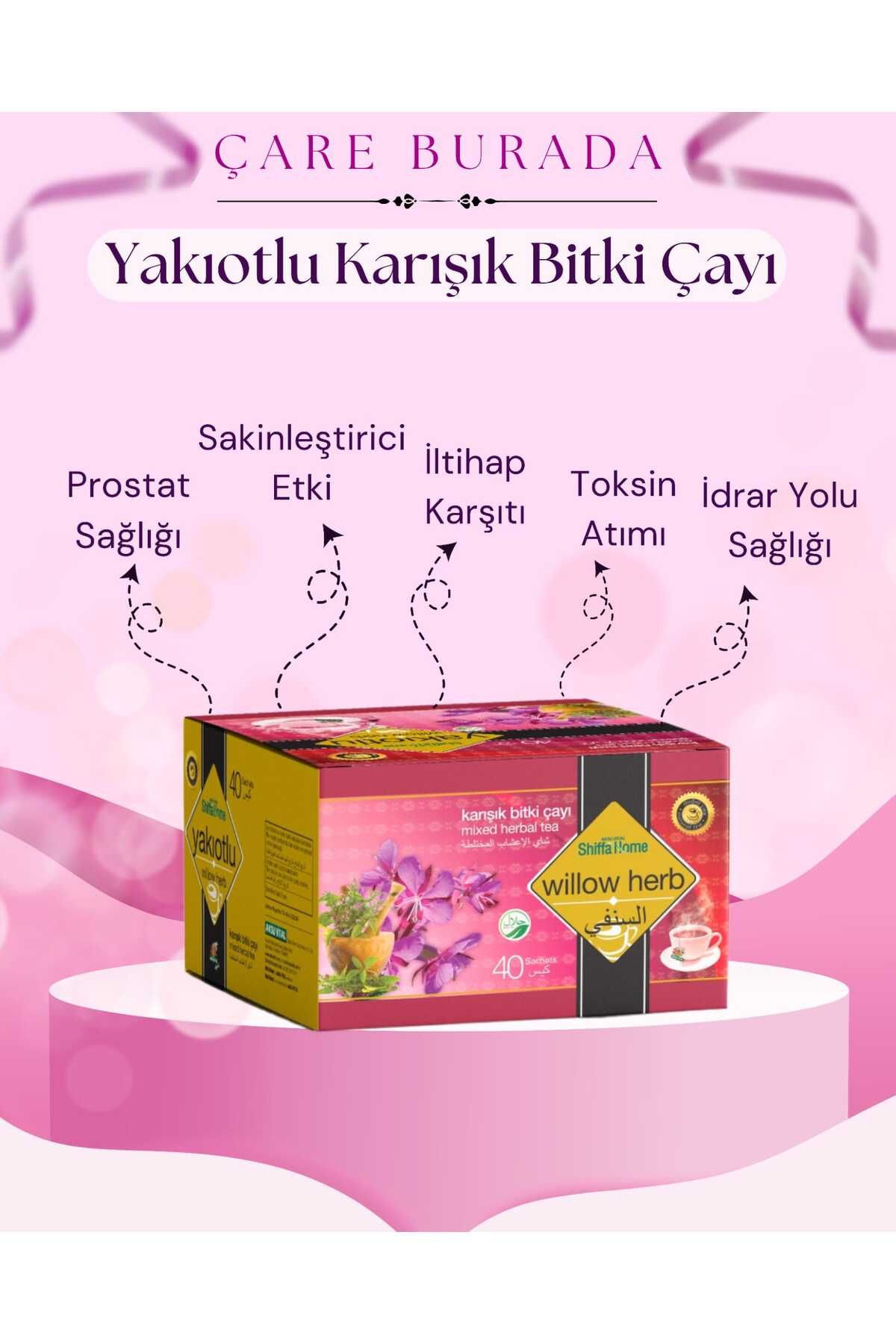 Shiffa Home Yakıotlu Karışık Bitki Çayı 40 Poşet