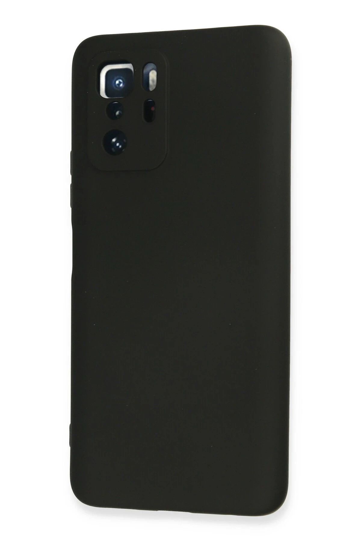 NewFace Xiaomi Poco X3 uyumlu  GT Kılıf Nano içi Kadife Silikon - Siyah