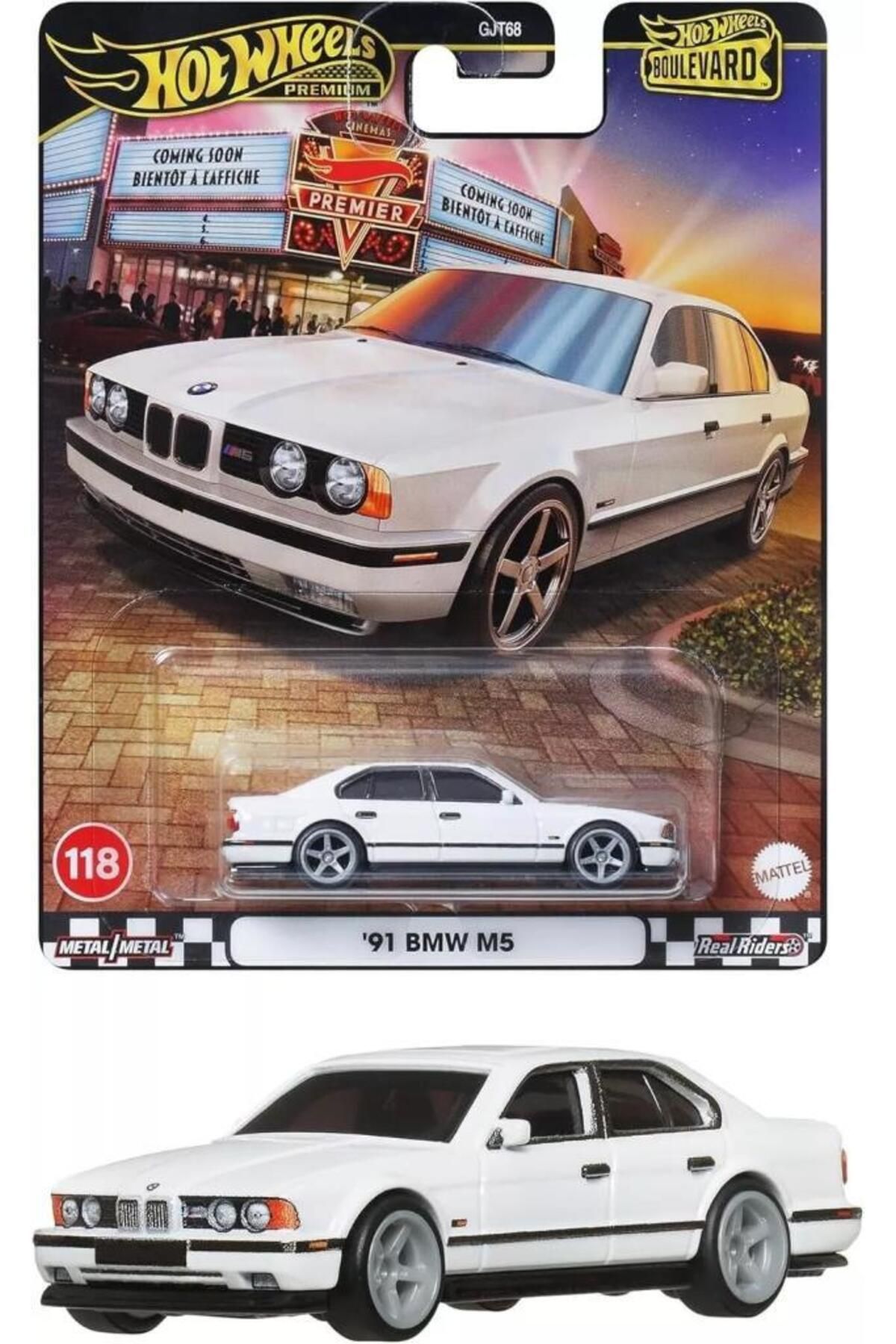 HOT WHEELS Boulevard Premium Araçlar GJT68 - JBL24 91 BMW M5