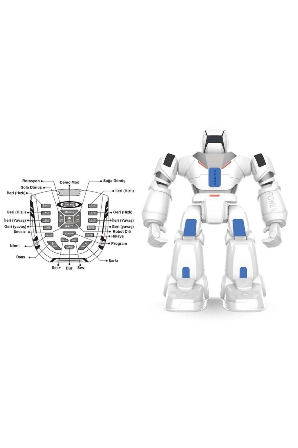 TimeStart G16 U/K ŞARJLI İNTERAKTİF HAREKETLİ DANSÇI ROBOT