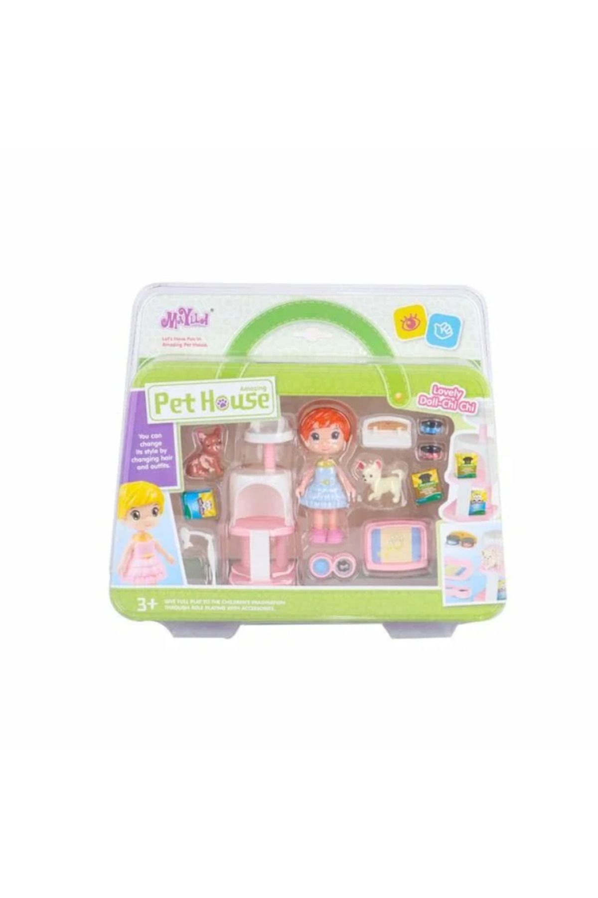 TimeStart Kızıl Saçlı Maylla'nın Evcil Hayvanları Mini Oyun Seti