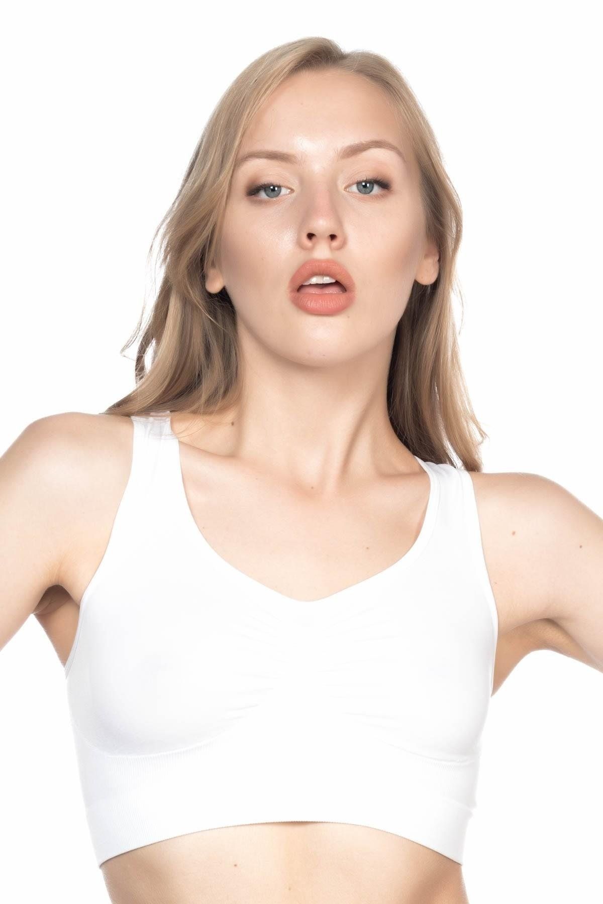 Beruflic BEYAZ MI Angel 4001 Soft Sporcu Büstiyer