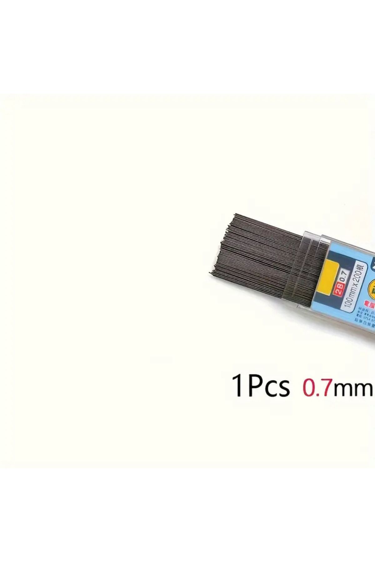 NaSaDAN-1Pcs 2B XL Large Size 0.7 Pencil Tip 200Pcs 4