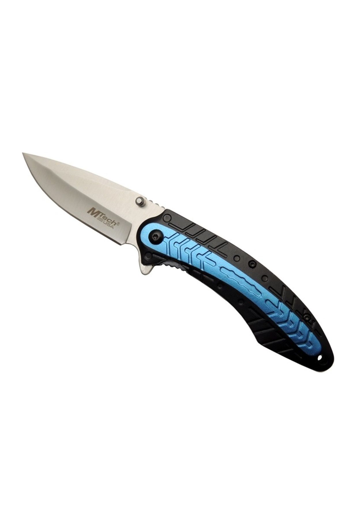 Easy Tedarik İHA 4152 Mavi Kamp Çakı 20,5cm - Yarı Otomatik