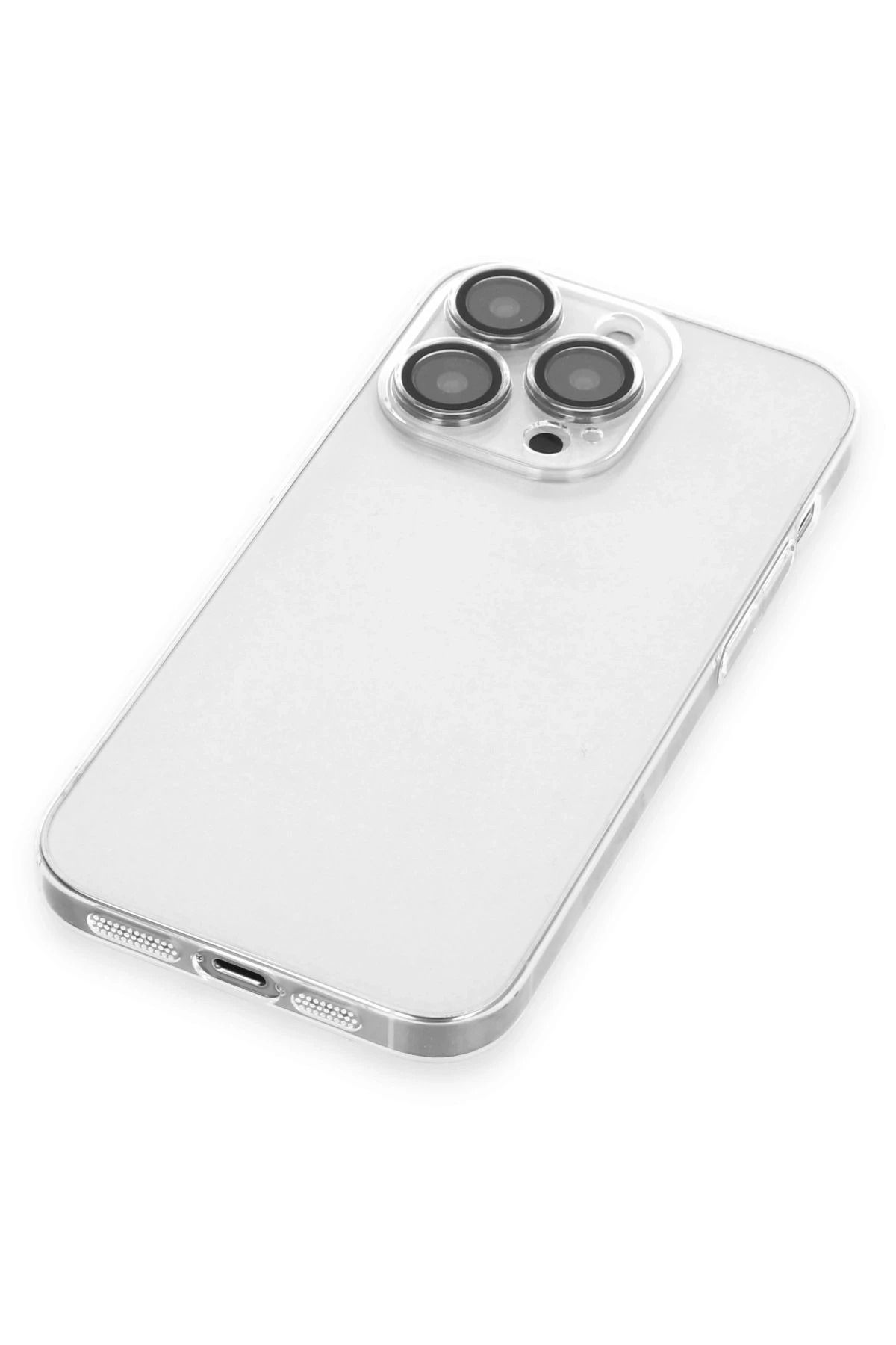 NewFace iPhone 13 Pro Max Kılıf Armada Lensli Kapak - Şeffaf SVLRS