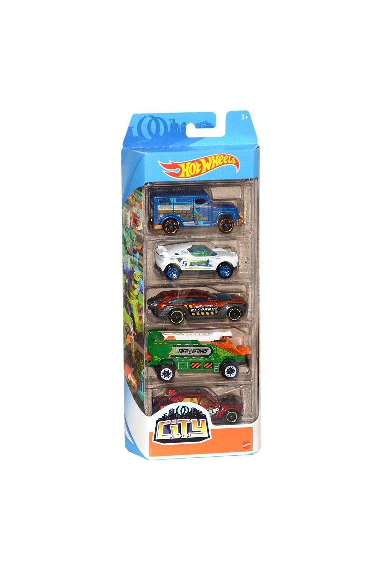 OEM 1806 - Hot Wheels Beşli Araba Seti - ERKOL özel fiyatı