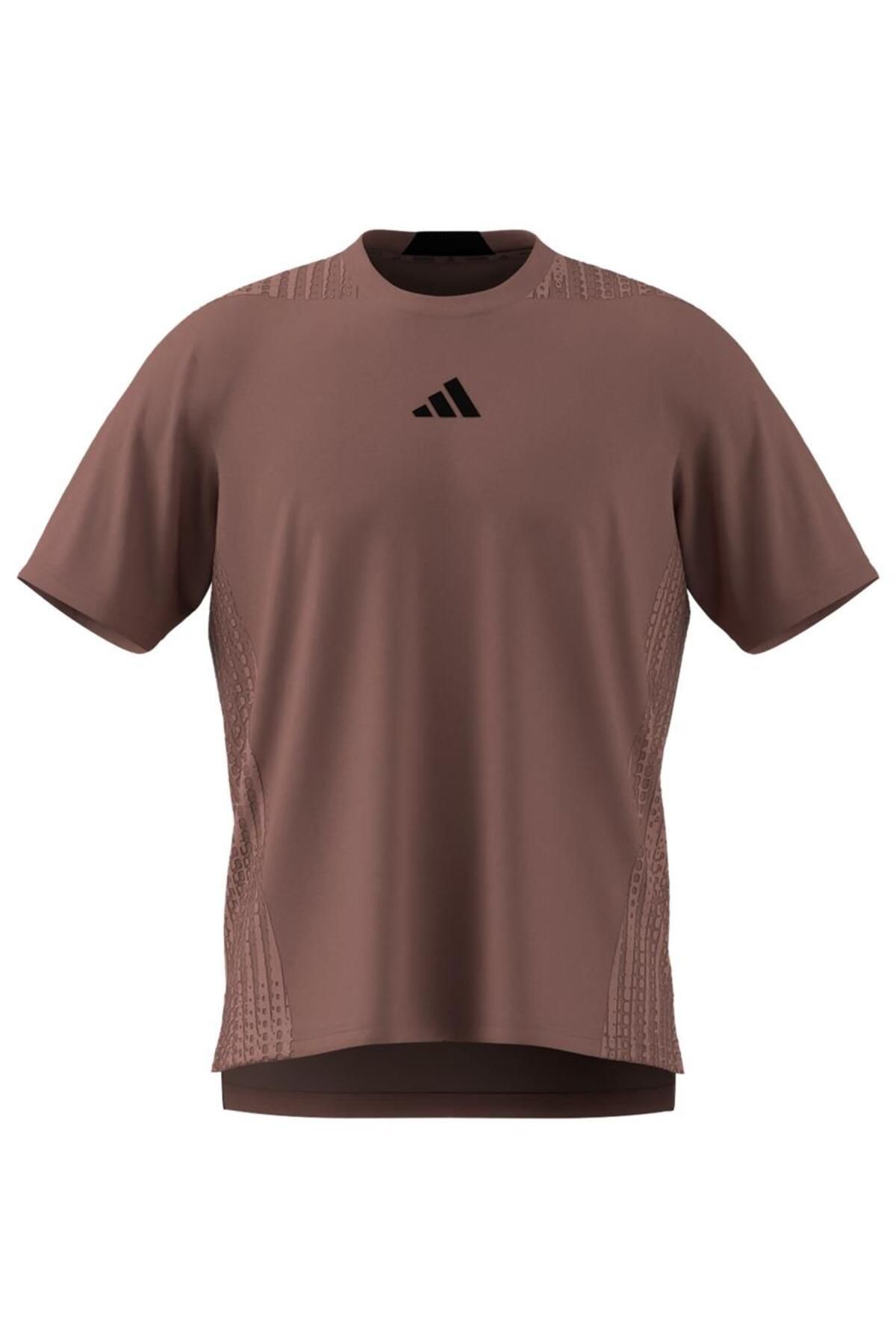 adidas-Ανδρικό ροζ μπλουζάκι D4t Int. Μπλουζάκι Jı8184 7