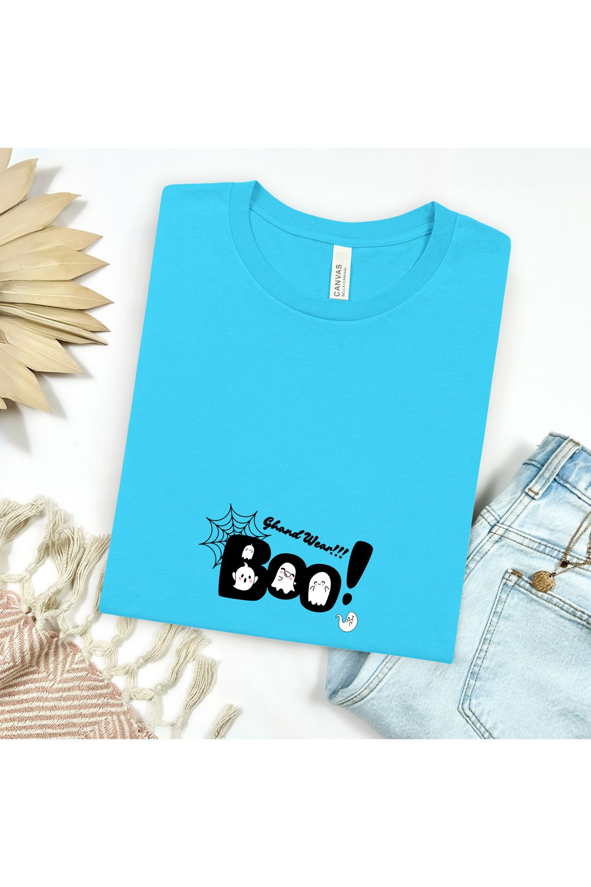 GHAND BOO Ghand wear Baskılı Unısex Normal Kalıp T-Shirt