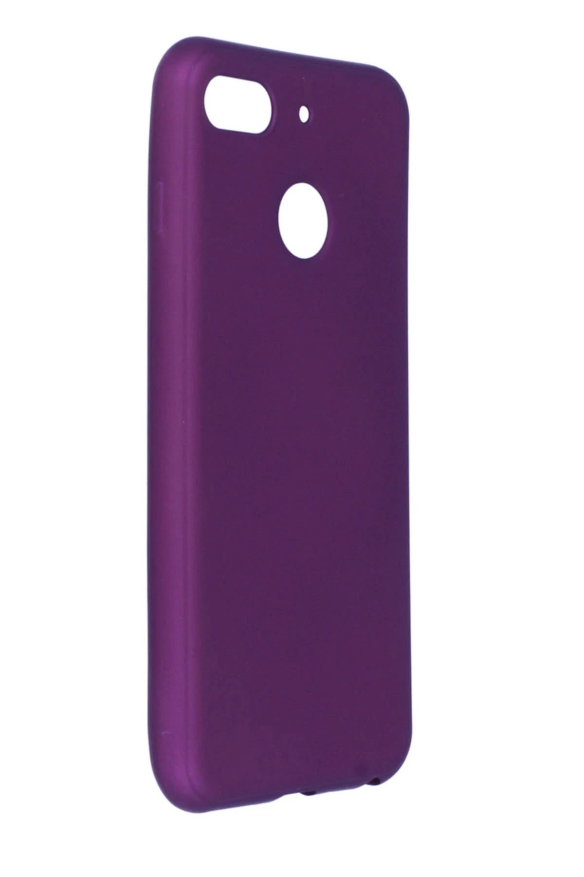 NewFace General Mobile GM 8 Go Kılıf First Silikon - Mürdüm WLZOR