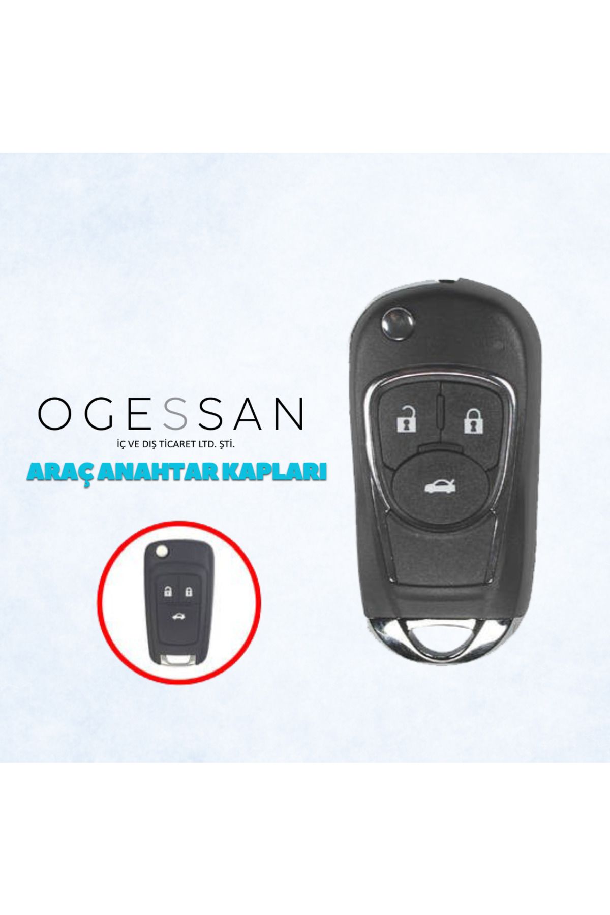 OGESSAN OPEL CHEVROLET 3 BUTON ÇEVİRİCİ KAP