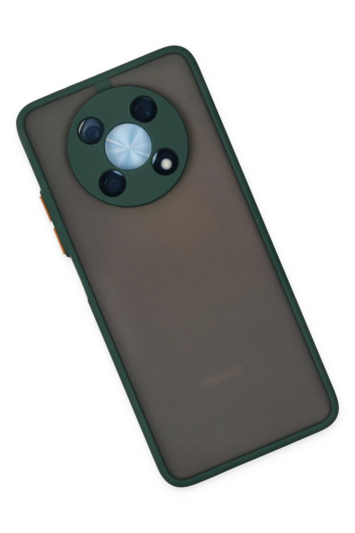 NewFace Huawei Nova Y90 Kılıf Montreal Silikon Kapak - Yeşil SVLRS