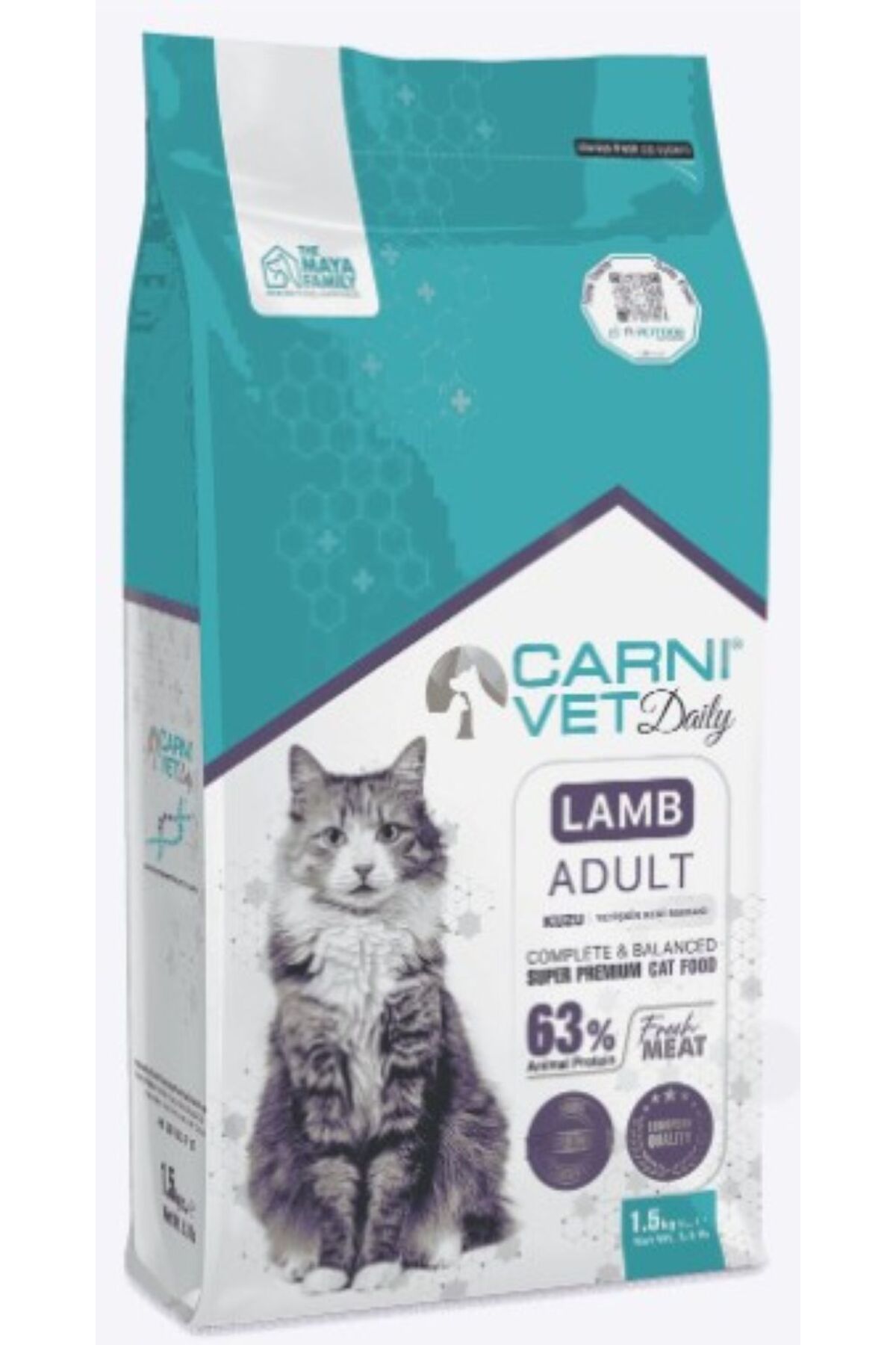VET CARNi VET DAILY KEDİ KUZU YETİŞKİN 5 kg