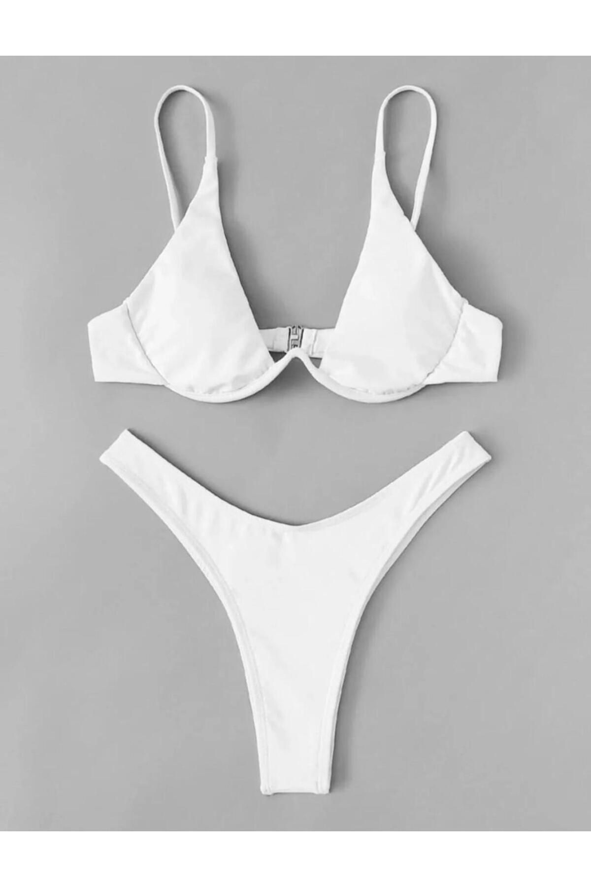 MODA Beyaz Bikini Takımı