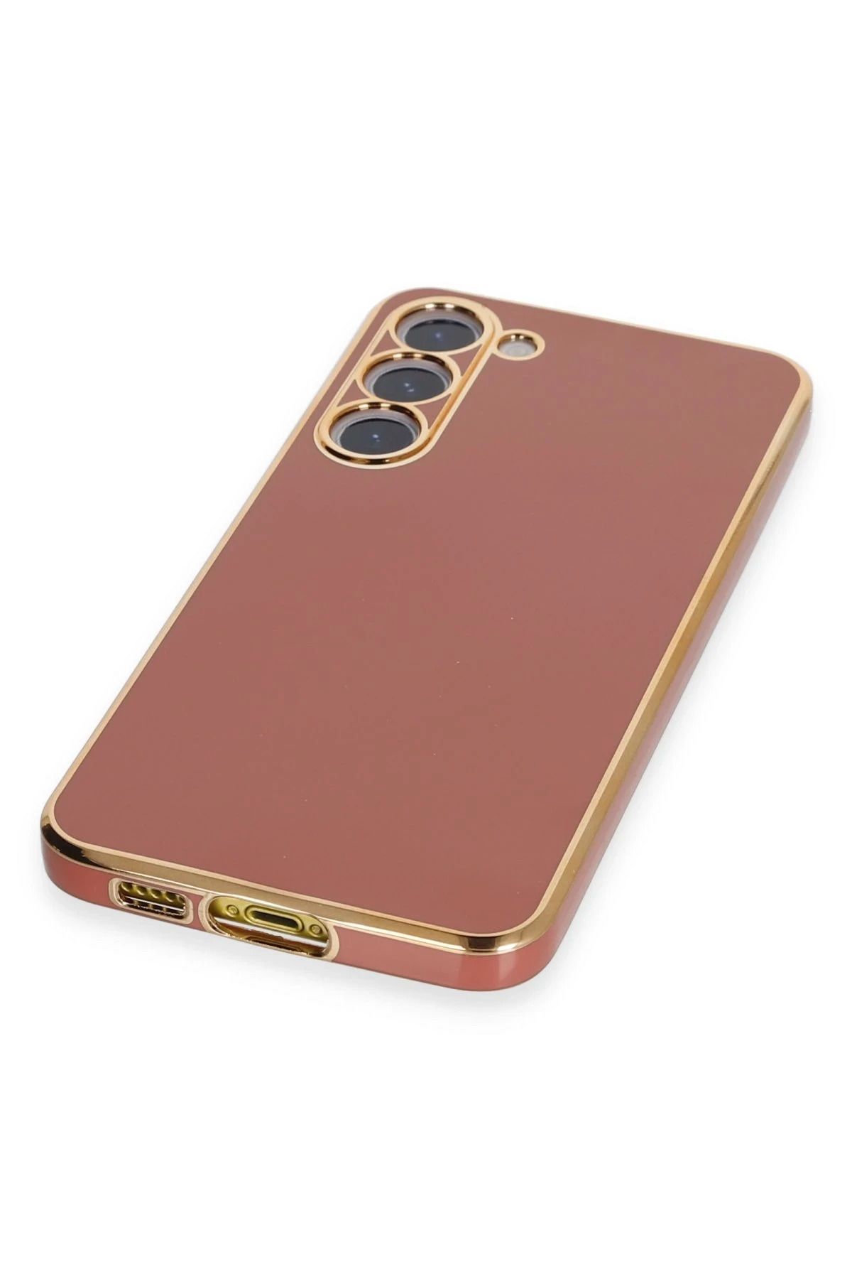 NewFace Samsung Galaxy S23 Kılıf Volet Silikon - Kırmızı WLZOR