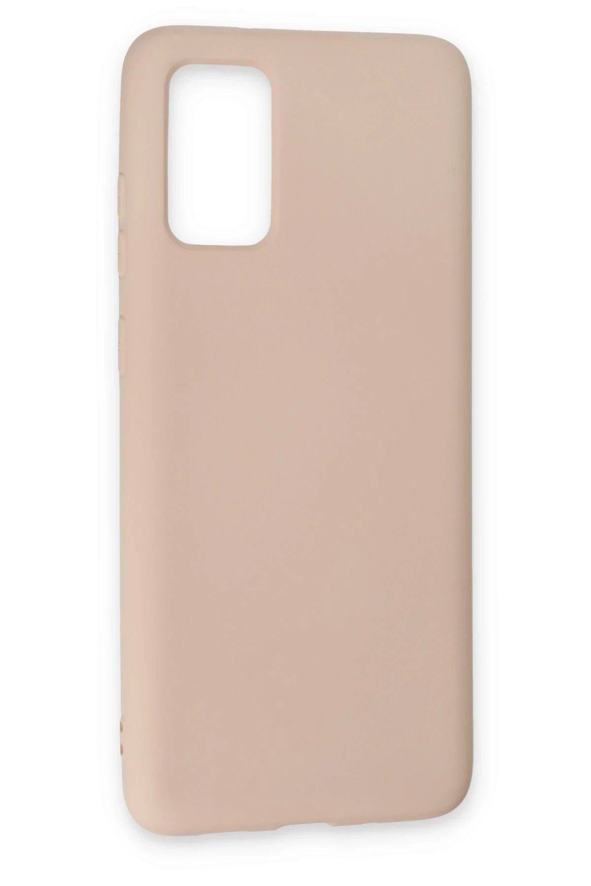 NewFace Galaxy S20 Plus uyumlu Nano içi Kadife Silikon - Pudra SVLRS