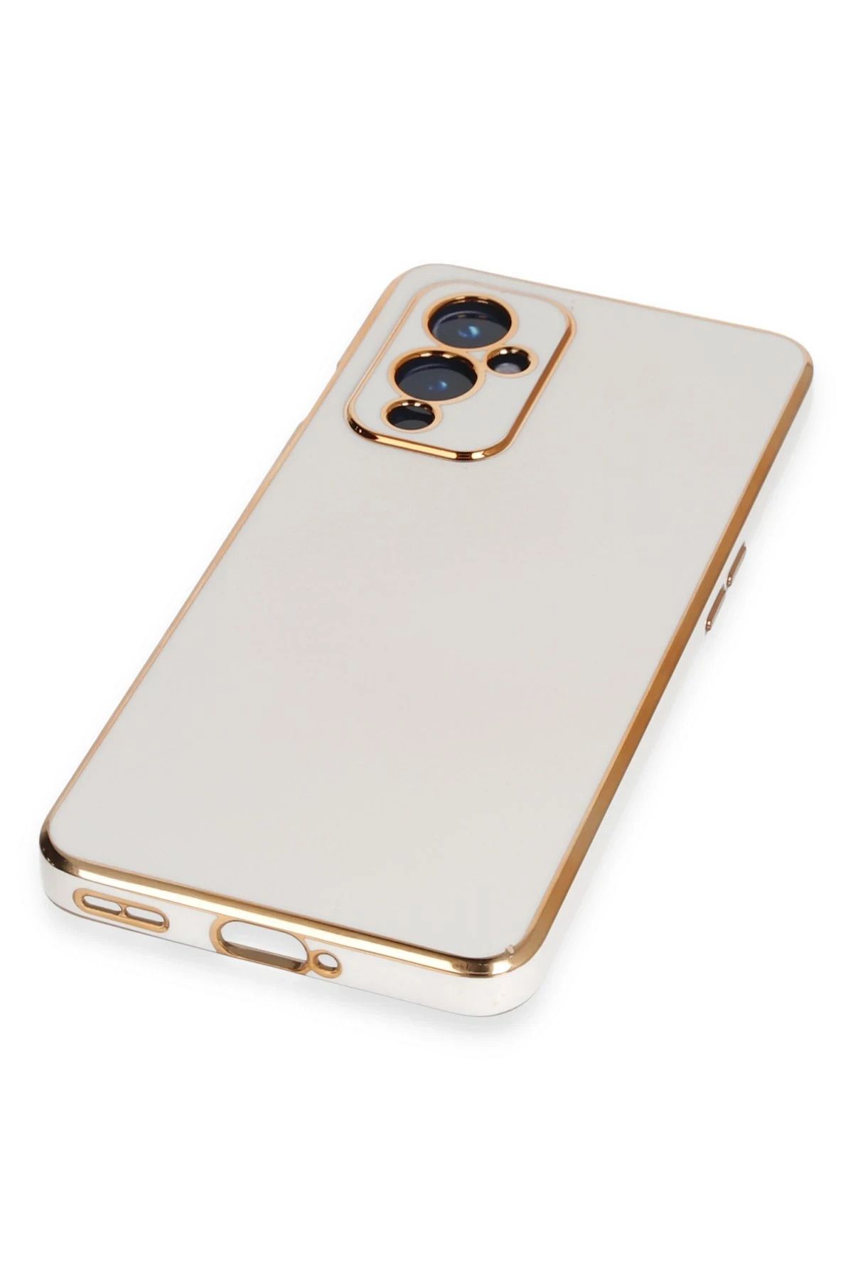 NewFace One Plus 9 Kılıf Volet Silikon - Beyaz SVLRS