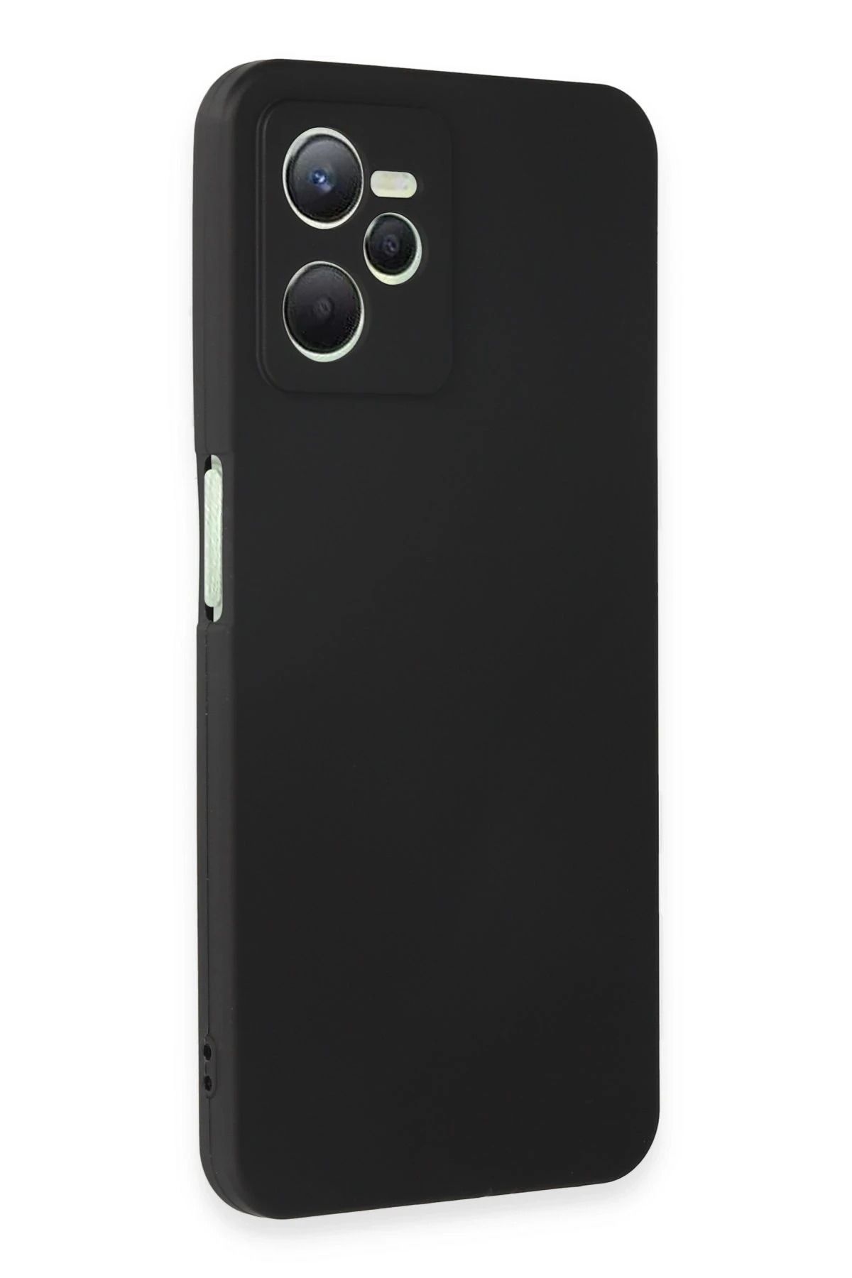 NewFace Realme C35 Kılıf First Silikon - Siyah SVLRS