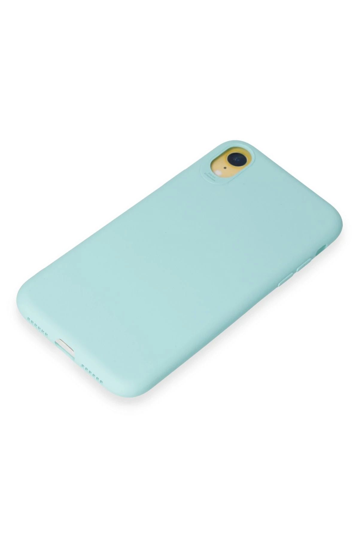 NewFace iPhone XR Kılıf First Silikon - Turkuaz SVLRS