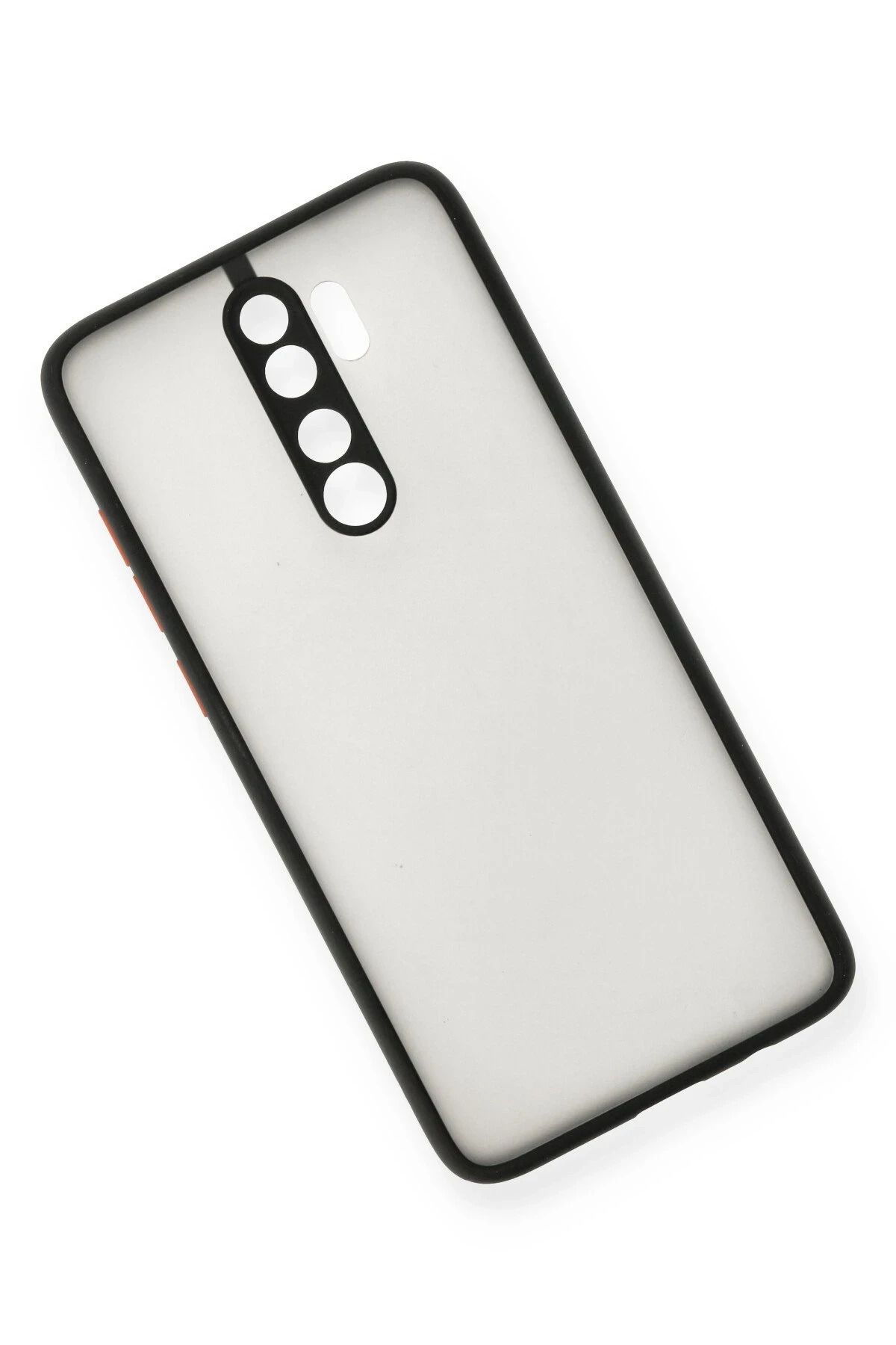 NewFace Xiaomi Redmi Note 8 Pro Kılıf Montreal Silikon Kapak - Siyah SVLRS