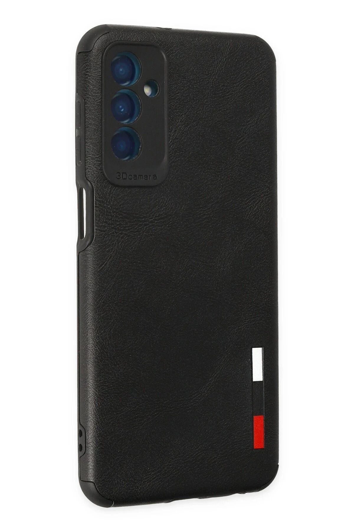 NewFace Samsung Galaxy M13 Kılıf Loop Deri Silikon - Siyah SVLRS