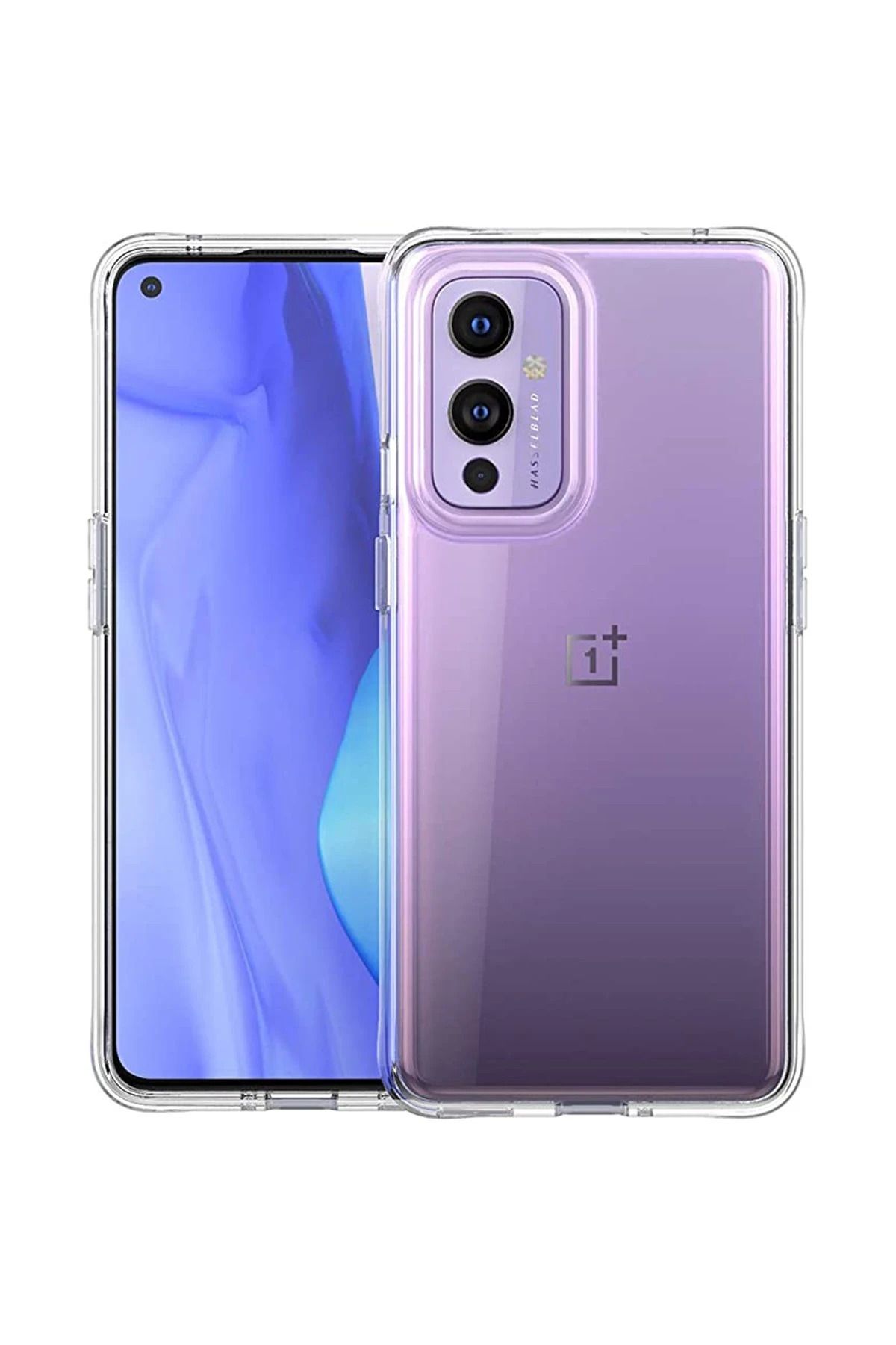 NewFace One Plus 9 Kılıf Lüx Şeffaf Silikon SVLRS